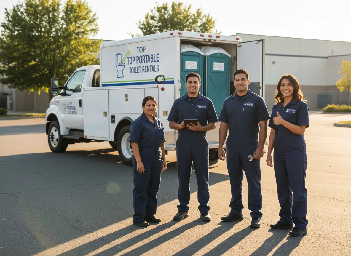 Short Term Porta Potty Rental company in Rock, WV